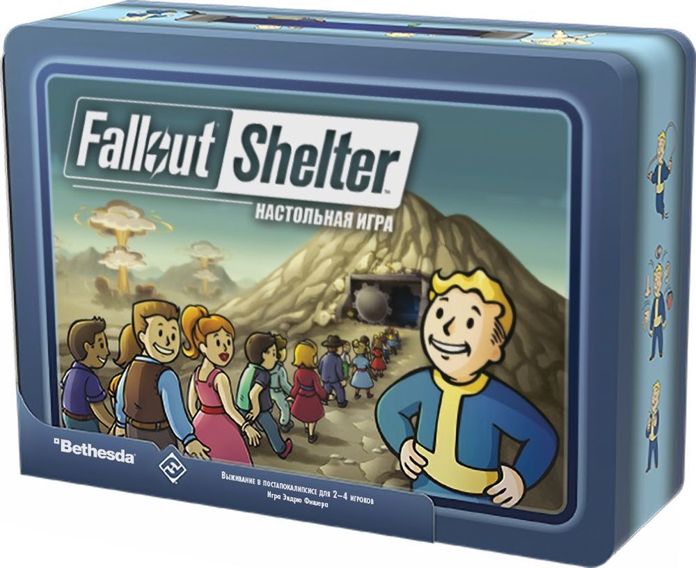 Fallout Shelter — настольная игра от Мир Хобби (Hobby World) : купить игру  Fallout Shelter : в интернет-магазине — OZ.by