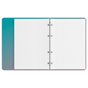 Тетрадь со сменным блоком 