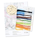 Набор для вышивания на пластиковой канве 