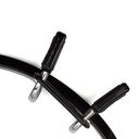 Пяльцы круглые (чёрные; 19,5 см) — фото, картинка — 3