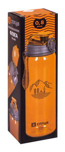 Бутылка для воды TR S-800 (800 мл; оранжевая) — фото, картинка — 2