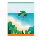 Тетрадь полуобщая в клетку 