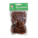 Бусины деревянные (15 мм; коричневый; 70 шт.) — фото, картинка — 3