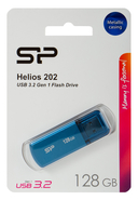 USB Flash Drive 128Gb Silicon Power Helios – 202 (синий) — фото, картинка — 1