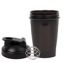 Шейкер спортивный (400 мл; черный) — фото, картинка — 1