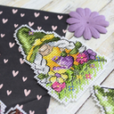 Набор для вышивания на пластиковой канве 