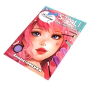 Аниме-макияж. Style Раскраска — фото, картинка — 1