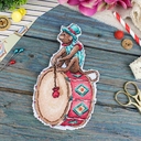 Набор для вышивания на пластиковой канве 