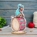 Набор для вышивания на пластиковой канве 