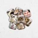 Набор 3D наклеек 