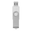 USB Flash Mirex Swivel Rubber 32GB (белый) — фото, картинка — 1