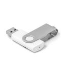 USB Flash Mirex Swivel Rubber 32GB (белый) — фото, картинка — 2