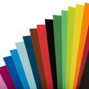 Картон цветной мелованный 