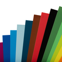 Картон цветной мелованный 