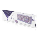 Мультимедийный набор Smartbuy 666395 (фиолетовый; мышь, клавиатура) — фото, картинка — 2