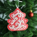 Набор для вышивания на перфорированном фетре 