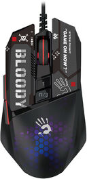Мышь игровая A4Tech Bloody W60 Max Mini (чёрная) — фото, картинка — 1