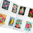 Прекрасные цветы. Раскраска по номерам — фото, картинка — 2