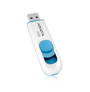 USB Flash Drive 32Gb A-Data Classic C008 (White Blue) — фото, картинка — 1
