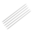 Спицы носочные для вязания (металл; 4 мм; 20 см) — фото, картинка — 1