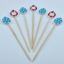 Набор шпажек деревянных 