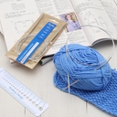 Спицы круговые для вязания (металл; 3 мм; 80 см) — фото, картинка — 4