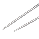Спицы круговые для вязания (металл; 3,5 мм; 80 см) — фото, картинка — 2