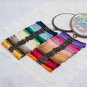 Набор ниток для вышивания №4 (50 цветов) — фото, картинка — 1