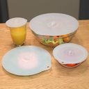 Крышка-присоска для хранения продуктов (15 см) — фото, картинка — 3