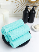 Полотенце вафельное (50х90 см; ментоловый) — фото, картинка — 1