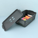 Корзина с крышкой 