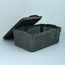 Корзина с крышкой 