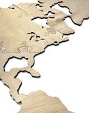 Подложка для карты мира (L; 65х100 см) — фото, картинка — 3