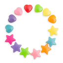 Бусины пластиковые 