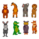 Деревянный пазл 