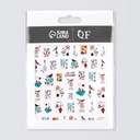 Наклейки для ногтей 