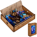 Деревянный пазл-копилка 