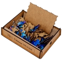 Деревянный пазл-копилка 