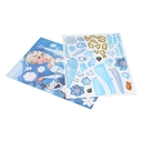 Аппликация наклейками 