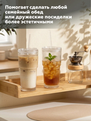 Стакан с трубочкой 