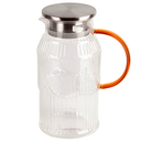 Кувшин стеклянный с крышкой-фильтром 