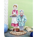 Набор для вышивания на пластиковой канве 