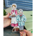 Набор для вышивания на пластиковой канве 