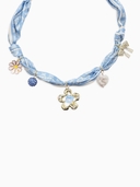 Колье-чокер на платке 