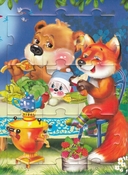 Мишка косолапый. Книжка-пазл — фото, картинка — 1