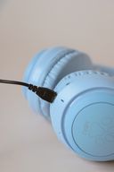 Наушники беспроводные Miru Cat EP-W10 (голубые) — фото, картинка — 5