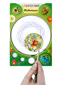 Спирограф. Животные — фото, картинка — 5