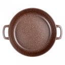 Жаровня алюминиевая с крышкой 3 л 