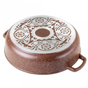 Жаровня алюминиевая с крышкой 3 л 