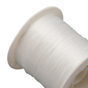 Нить-резинка для рукоделия (0,5 мм х 30 м; белый) — фото, картинка — 1